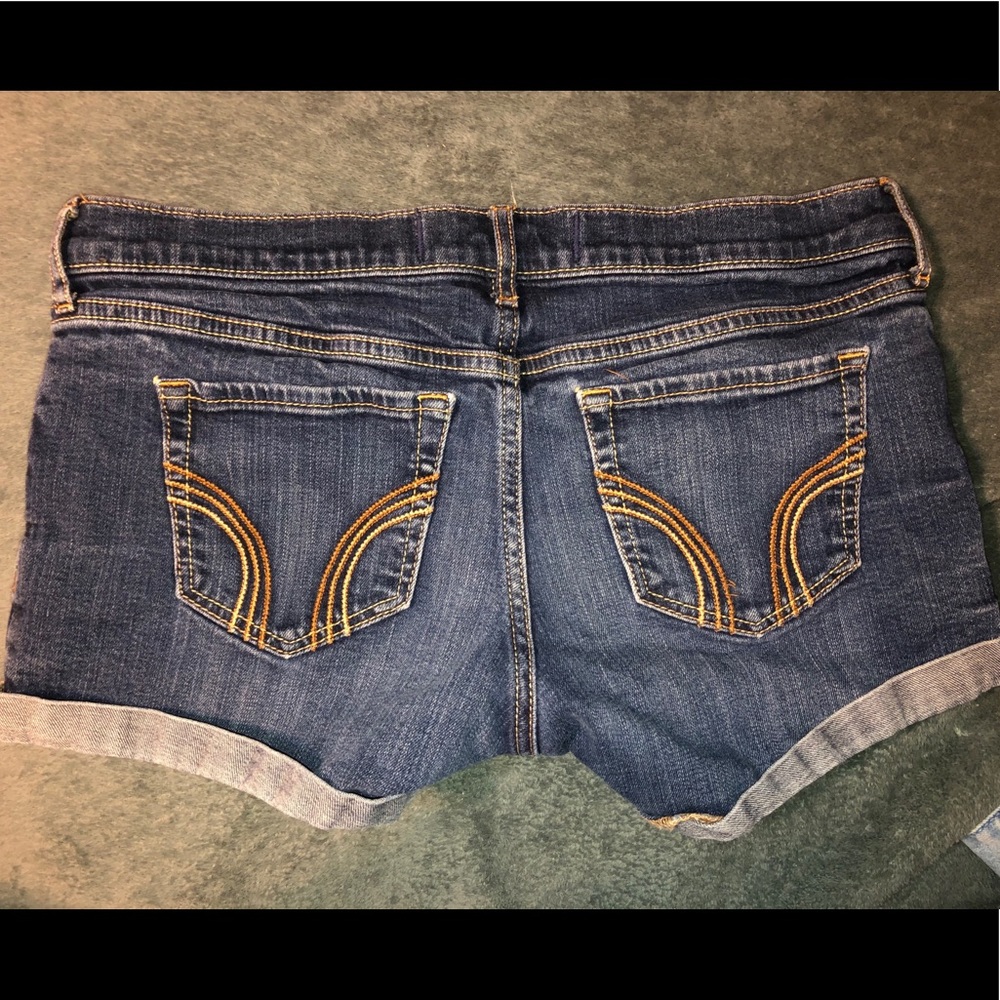 Hollister jean shorts